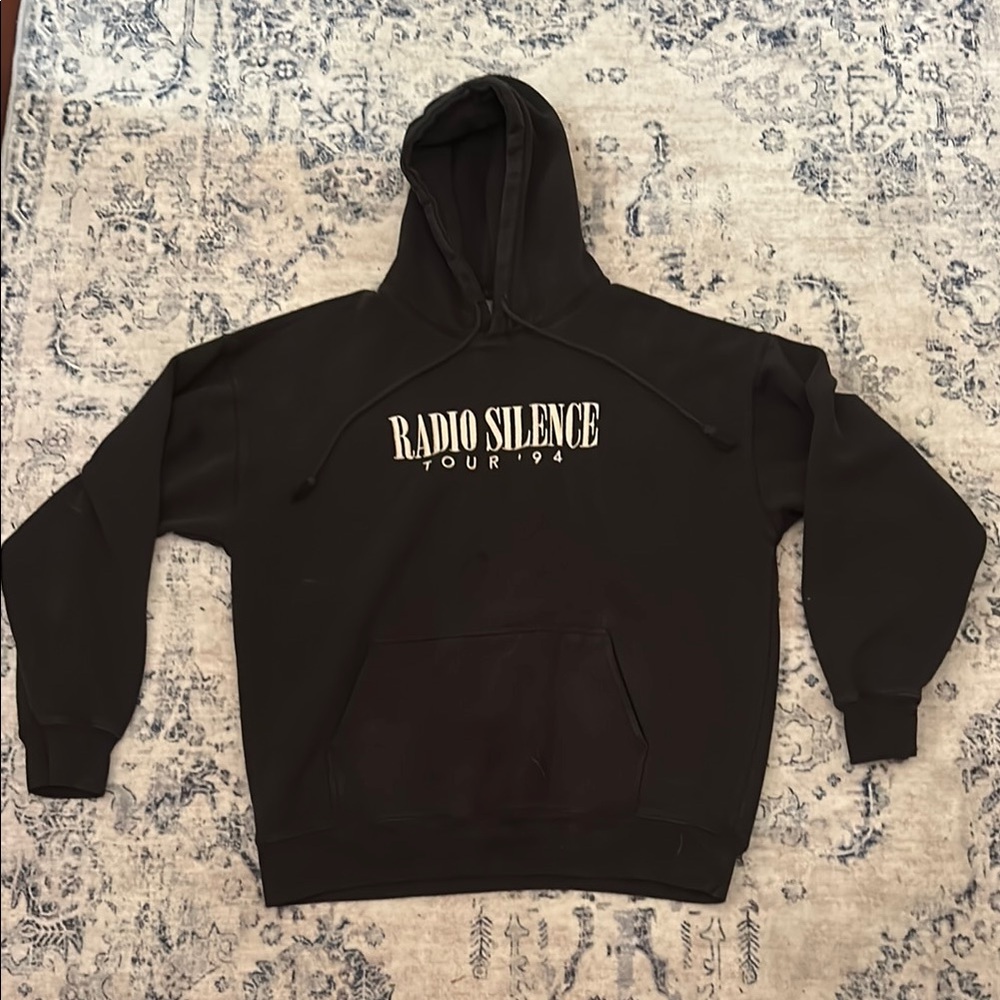 brandy melville/john galt radio silence hoodie!!